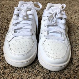Nike son of force low top sneaker white
